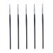 Balacoo 15 Pcs Fine Eyeliner Brush Gel Eyeliner Eye Liner Applicator Eyeliner Applicator Eye Shadow Cosmetic 18x0.4cmx3pcs Blackx3pcs