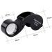 Spacmirrors LED Magnifying Glass 40X Full Metal Jewel Jewel Ring Pocket Folding Glass Jeweler Eye Magnifier - Buy Online on GoSupps.com
