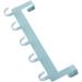 Alipis 2pcs Metal Clothing Rack Towel Hooks Door Towel Rack Clothes Hooks Hook up Multifunction Row Hook Size 1x2pcs Bluex2pcs - Buy Online on GoSupps.com