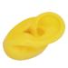 Reusable Silicone Waterproof Ear Mould Model - 2PCS Yellow | Easy Installation for Display - Buy Online on GoSupps.com