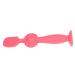 KUIDAMOS Baby Diaper Cream Spatula  Baby Diaper Cream Brush Skin Friendly Silicone 5.9in Height for Daily Use(Red)