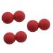 Beaupretty 3st peanut yoga roll foot massage fitness silicone roll silicone gag