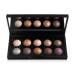 Baked Eyeshadow Palette - 10 Vibrant Shades - California Collection - Buy Online on GoSupps.com