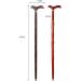 Walking Stick for rollator Wooden Walking Sticks Crutches Anti-Slip Old Man Walking Cane Rod Crafts Birthday Present for Elderly Folding crutcheswooden (B) powerfully - Buy Online on GoSupps.com