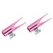 NOLITOY 2pcs Eyebrow Sharpening Tool Metallic Eyeliner Eyebrow Trimming Pink Student Eyebrow Sharpener Pinkx2pcs 4.5x2cmx2pcs