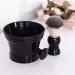 Traditional Beard Shaving Tools Set: ABS Mug Bowl & Shaving Brush Kit - Buy Online on GoSupps.com