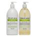 Phillip Adam Apple Cider Vinegar Shampoo and Conditioner Set for All Types of Hair - pH Balancing - Sulfate Free & Paraben Free - 1L Each 1 l (Pack of 2)