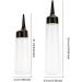 dijiusidy Applicator Bottle Squeezable Portable Home Hair Washing Coloring Dispenser Hotel Salad Dressing Seasoning Organizer L - Buy Online on GoSupps.com