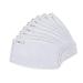 (US Stock) 100PCS PM2.5 Activated Carbon Filter Replaceable Anti Haze Filter Paper Pad for Mouth Cover