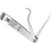 lmoikesz Foldable Stainless Steel Toothpick Set - Portable Dental Floss & Multifunctional Cleaning Tool with Bottle Opener - Buy Online on GoSupps.com