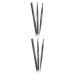 Ipetboom 2pcs 2 1 Eyebrow Brush Brow Pencil Brow Spoolie Brush Eye Brow Brush Spiral To Rotate Eyebrow Powder