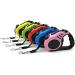 Sidewinder 360 Tangle-Free Retractable Dog Lead - Anti-Slip Handle, Easy Lock & Release - 5M Adjustable Long Leash - Strong Nylon Ribbon - Blue - Buy Online on GoSupps.com