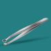 High-Quality Stainless Steel Tweezers for Eyebrow & Nose Grooming - Precision Plucking Tool - Buy Online on GoSupps.com