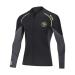 Wetsuit Top Men's 1.5mm Neoprene Wetsuits Jacket,Front Zipper Long Sleeves Diving Suit for Swimming,Snorkeling,Scuba Diving,Surfing  Black Medium