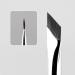 Eyeliner Brush Fine Angled Precision Gel Eye Liner Makeup Brush Ultra Thin Slanted Flat Angle Great for Pros & Beginners - Buy Online on GoSupps.com