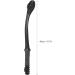 Toilet Aids for Wiping - 15.7 Long Comfort Wiper Handle | Self-Wiping Toilet Aid (Black) - Enhanced Hygiene & Accessibility - Buy Online on GoSupps.com