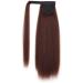 30 Inches Afro Kinky Straight Wrap Around Ponytail Long Afro Yaki Straight Ponytail Extensions for Women Girls Pony Tails Hair Pieces Dark Auburn Brown 30 inch magic ponytail 33# - Buy Online on GoSupps.com