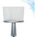 FRCOLOR 1pc Hairdressing Duster Nylon Neck Duster Brush Haircut Hair Brush Cleaner Face Brush Hair Cutting Hair Cutting Cleaning Brush Hair Cutting Sweep Duster Soft Fur Neck Brush 15.5x10 cm Silver - Buy Online on GoSupps.com