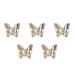 3D Art Glass Rhinestones Butterfly-Nail for DIY Art Decoration Rhinestones Rhinestones and Rhinestones 3D