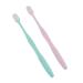 Minkissy 2st toothbrush pick prosthesis cleaning brush tooth cleaning brush toothed teeth wash brush so soft captivity