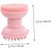 DOITOOL 1pc Three-in-one Bath Brush Filler Pink Baby Deep Cleaning Silica Gel 8.6x7cm Pink - Buy Online on GoSupps.com