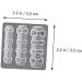Coheali 15pc Silicone Nail Art Shapes - 3D Jelly Nail Decorations & Charms for DIY Nail Designs | International Shipping Available - Buy Online on GoSupps.com