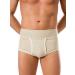 Pani Teresa Medica - Bentbruch Slip for men - broken brook for inguinal hernia - inguinal hernia underpants - hernia letter - hernia boxers XS Beige
