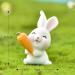 9 Pcs Bunny Birthday Decorations Rabbit Carrot Cake Picks For Baby Shower Birthday Party Supplies - Buy Online on GoSupps.com