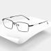 NYASAA Pure Titanium Reading Glasses for Men | Lightweight Blue Light Blocking Full Frame Eyewear 3.00x Noir - Shop Internationally - Buy Online on GoSupps.com