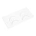 HAPINARY 2 Pairs White False Eyelashes Fake Eyelashes Fake Lashes Makeup Supplies Makeup False Eyelashes Performance Makeup Eyelashes Women Eyelashes Cosmetics Chemical Fiber Japanese Miss