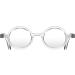 LONDON MOLE Round Reading Glasses 2.5x | Stylish Moley Eyewear for Men, Women, Unisex - Buy Online on GoSupps.com