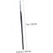 Hemoton 5pcs Fine Eyeliner Brush Eye Shadow Eyeliner Applicator Curved Eyeliner Brush Make up Brushes Fiber - Buy Online on GoSupps.com