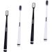 Ultechnovo 8-Pack Wangan Hair Toothbrush Set - Soft Bristles Black Toothbrush for Family Oral Care - Buy Online on GoSupps.com