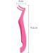 Rose Gold Hair Removal & False Eyelash Tweezers - Precision Curling & Lengthening Tool | Cosmetic Forceps - Buy Online on GoSupps.com