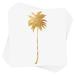 GOLDEN PALM set of 10 assorted premium waterproof metallic gold tropical temporary foil Flash Tattoos | Temporary Tattoo | Beach party favor | Party supplies | waterproof tattoo | Tropical tattoo | Palm Tree