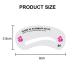 Sioppkik 24 Forms Eyebrow Template Set - Reusable DIY Makeup Tool for Perfect Eyebrows | International Shipping Available - Buy Online on GoSupps.com