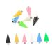 Ipetboom 1 Wax Nail Dotting Pen Nail Rhinestones for Acrylic Nails Nail Picker Wax Heads Nail Pen Tip Nail Point Pen Head Acrylic Pen Tip Dotting Pen Head Drilling Pen Double Head