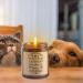 Aromaflare Lavender Scented Dog Memorial Candle - Sympathy Gift for Dog Lovers - Buy Online on GoSupps.com