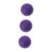 Fomiyes 3st stability ball exercise ball lead core yoga balls massage roller training ball fitness ball fitness ball fitness balls yoga ball practice yoga ball balanceball hand massage beam violet