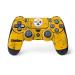 Skinit Decal Gaming Skin Compatible with PS4 Controller - Officially Licensed NFL Pittsburgh Steelers - Alternate Distressed Design