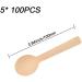 500pcs/set Mini Disposable Wooden Spoon Biodegradable Spoons Dessert Spoons and Mini Ice Cream Spoons Dessert Scoop for Party - Buy Online on GoSupps.com