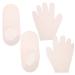 HONMEET 1 Set Silicone and Foot Mask Cover Socks Spa Gloves for Dry Hand Moisture Gloves Moisturizing Gloves for Dry Hand Gel Gloves Moisturizing Hand Gloves