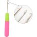 2 Pcs Bent Latch Hook Tool for Dreadlocks & Carpet Making - Crochet Knitting Needle for Hair Extension - Buy Online on GoSupps.com