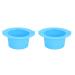 Replacement Wax Warmer Pots - Professional 400ml x2 Silicone Heating Inserts | Heat-Resistant Hair Removal at Home (Blue) - International Shipping - Buy Online on GoSupps.com