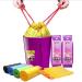 Auto Close Garbage Bag Thickened Leak Proof Disposable Plastic Bag Household Kitchen Garbage Cleaning Bag Storage Bag (Color : Black Size : 18pcs) 18pcs Black - Buy Online on GoSupps.com
