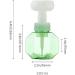 HOMU 300ml Flower Foaming Soap Dispenser | BPA Free Press Bottle for Kitchen & Bathroom | Blue | Foaming Soap Only - Buy Online on GoSupps.com