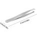 Nose Hair Tweezers Stainless Steel Round Tip Face Hair Remover Eyelash Eyebrow Tweezers Professional Tweezers - Buy Online on GoSupps.com