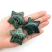 Natural Crystal Rough Beautiful 1PC Natural Moss Agate Star Crystal Gemstone Polished Gifts Natural Quartz Crystals