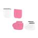 minkissy 6 Sets Leather Horn Boots Female Spa Gloves Wax Sock Paraffin Hand Cover Manicure Gloves Paraffin Wax Bath Gloves Hand Spa Gloves Spa Skin Care Gloves Paraffin Therapy Gloves