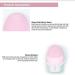 SYL Swan Egg Shape Wireless Silicone Facial Cleansing Brush Cleanser & Massager Silicone Vibrating IPX6 Waterproof Facial Cleansing (Pink) - Buy Online on GoSupps.com